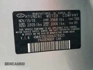 2017 Hyundai Elantra GT with VIN KMHD35LH2HU374925, listed as a Copart auction lot 74460884 with 109,487 mi miles and Non Repairable. Bid and sale history available at carsss.com. Image 13.