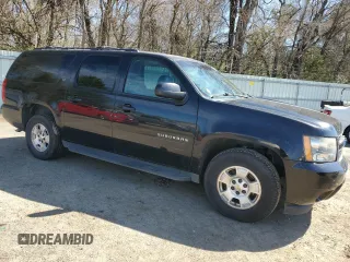 2014 Chevrolet Suburban LT with VIN 1GNSCJE01ER117627, listed as a Copart auction lot 46075985 with 258,564 mi miles and Salvage Title. Bid and sale history available at carsss.com. Image 4.