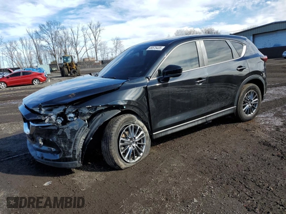 2019 Mazda CX-5 Touring with VIN JM3KFBCM7K0628309, listed as a Copart auction lot 49575435 with 92,687 mi miles and Salvage Title. Bid and sale history available at carsss.com. Image 1.