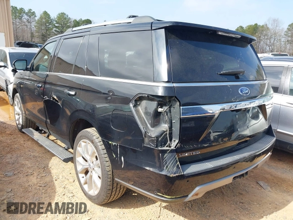2019 Ford Expedition Limited with VIN 1FMJU2AT7KEA06831, listed as a IAAI auction lot 41528443 with 81,282 mi miles. Bid and sale history available at carsss.com. Image 3.