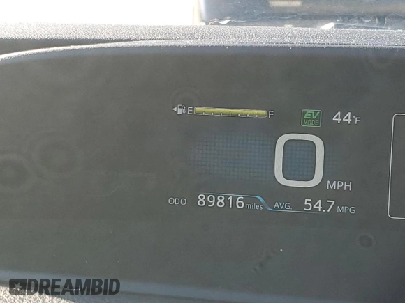 2017 Toyota Prius Plus with VIN JTDKARFP2H3024633, listed as a Copart auction lot 52648755 with 89,816 mi miles and Salvage Title. Bid and sale history available at DreamBid. Image 9.
