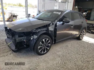 2019 Mazda CX-3 Touring z VIN JM1DKFC75K1439294, wystawiony jako Copart lot #52967955 z przebiegiem 16 966 mil mil oraz Czysty tytuł • Clean title. Historia ofert i sprzedaży dostępna na DreamBid. Obrazek 1.