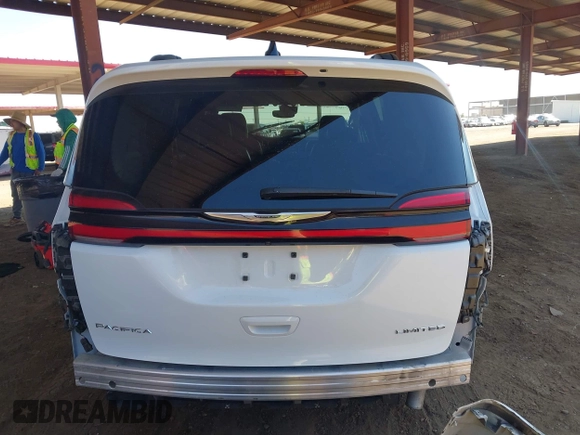 2023 Chrysler Pacifica Limited with VIN 2C4RC1GG6PR533414, listed as a IAAI auction lot 42455618 with 53,834 mi miles and . Bid and sale history available at DreamBid. Image 16.