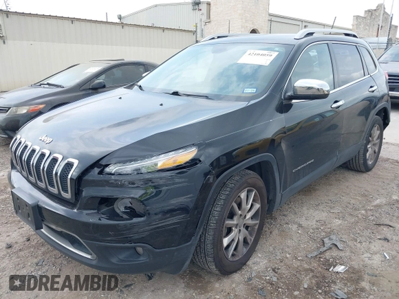 2014 Jeep Cherokee Limited with VIN 1C4PJLDS8EW104085, listed as a IAAI auction lot 42104059 with 141,951 mi miles and . Bid and sale history available at DreamBid. Image 2.