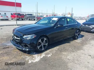 2023 Mercedes-Benz C 300 with VIN W1KAF4GBXPR078329, listed as a IAAI auction lot 41784170 with 42,332 mi miles and . Bid and sale history available at DreamBid. Image 2.