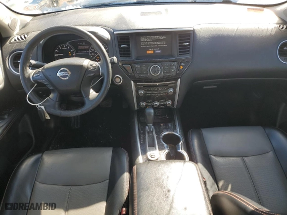 2019 Nissan Pathfinder SV with VIN 5N1DR2MM7KC653051, listed as a Copart auction lot 45740135 with 51,015 mi miles and Salvage Title. Bid and sale history available at carsss.com. Image 8.