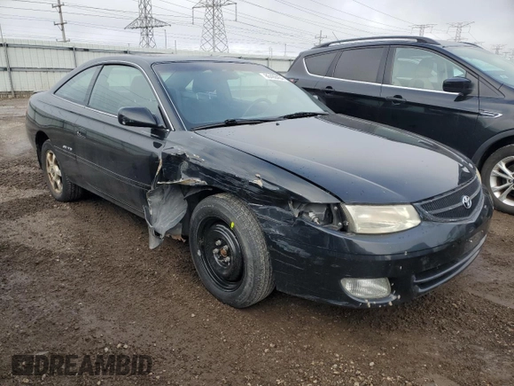 2001 Toyota Solara SE with VIN 2T1CF22P81C521105, listed as a Copart auction lot 86488464 with 117,663 mi miles and Salvage Title. Bid and sale history available at carsss.com. Image 4.