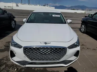 2019 Genesis G70 2.0T Sport with VIN KMTG24LA8KU032387, listed as a Copart auction lot 70257244 with 63,308 mi miles and Salvage Title. Bid and sale history available at carsss.com. Image 5.