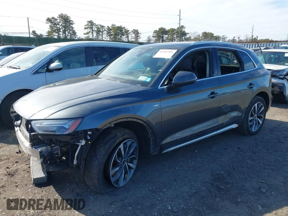 2022 Audi Q5 S line Premium Plus with VIN WA1EAAFY6N2111079, listed as a IAAI auction lot 41561501 with 67,799 mi miles. Bid and sale history available at carsss.com. Image 2.