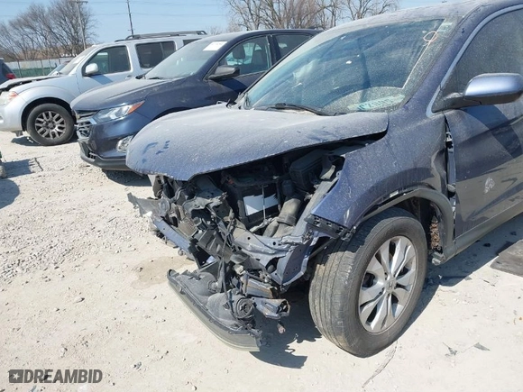 2013 Honda CR-V EX with VIN 2HKRM4H54DH655354, listed as a IAAI auction lot 41775038 with 251,963 mi miles. Bid and sale history available at carsss.com. Image 6.