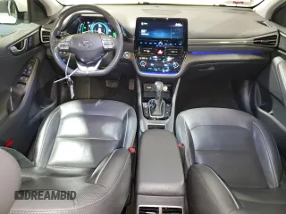 2021 Hyundai Ioniq Limited with VIN KMHC05LC2MU260992, listed as a Copart auction lot 80240064 with 120,266 mi miles and Clean title. Bid and sale history available at DreamBid. Image 8.