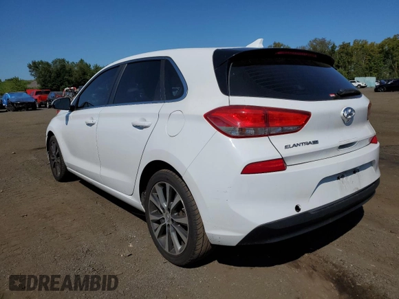 2018 Hyundai Elantra GT with VIN KMHH35LE0JU026795, listed as a Copart auction lot 69556104 with 109,830 mi miles and Salvage Title. Bid and sale history available at carsss.com. Image 2.