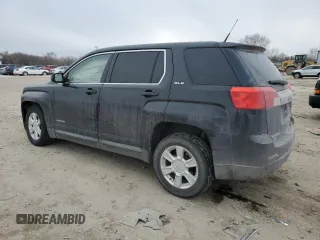 2012 GMC Terrain SLE-1 with VIN 2GKALMEK9C6206219, listed as a Copart auction lot 46154085 with 123,821 mi miles and Salvage Title. Bid and sale history available at carsss.com. Image 2.