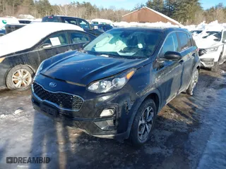2020 Kia Sportage LX with VIN KNDPMCACXL7651371, listed as a IAAI auction lot 41587357 with 61,457 mi miles. Bid and sale history available at carsss.com. Image 17.