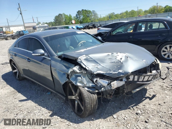 2008 Mercedes-Benz CLS 550 with VIN WDDDJ72X48A125368, listed as a Copart auction lot 53028385 with Not provided miles and Salvage title. Bid and sale history available at DreamBid. Image 4.