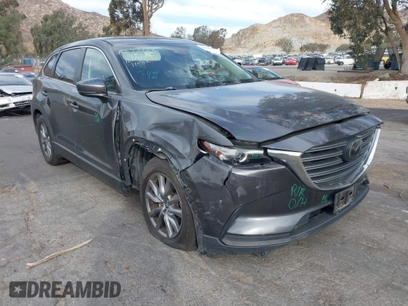 2018 Mazda CX-9 Sport with VIN JM3TCABY1J0224741, listed as a IAAI auction lot 41265876 with 126,686 mi miles and . Bid and sale history available at DreamBid. Image 1.