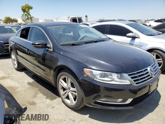 2013 Volkswagen CC VR6 Lux with VIN WVWHU7AN3DE500852, listed as a Copart auction lot 60273584 with 173,606 mi miles and Salvage Title. Bid and sale history available at carsss.com. Image 4.