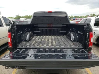 2018 Ford F-150 XL with VIN 1FTEW1E59JFA28618, listed as a Copart auction lot 56307174 with 114,609 mi miles and Salvage Title. Bid and sale history available at carsss.com. Image 10.