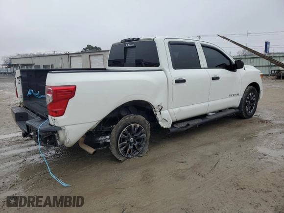 2021 Nissan Titan S z VIN 1N6AA1EE6MN517580, wystawiony jako Copart lot #86688904 z przebiegiem 56 660 mil mil oraz Czysty tytuł • Clean title. Historia ofert i sprzedaży dostępna na DreamBid. Obrazek 3.