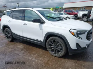 2021 GMC Terrain SLE with VIN 3GKALMEV2ML352839, listed as a IAAI auction lot 42152063 with 95,338 mi miles and . Bid and sale history available at DreamBid. Image 1.