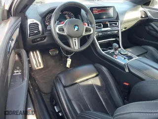 2020 BMW M8 with VIN WBSAE0C00LCD49661, listed as a Copart auction lot 49926535 with 33,098 mi miles and Salvage Title. Bid and sale history available at carsss.com. Image 8.