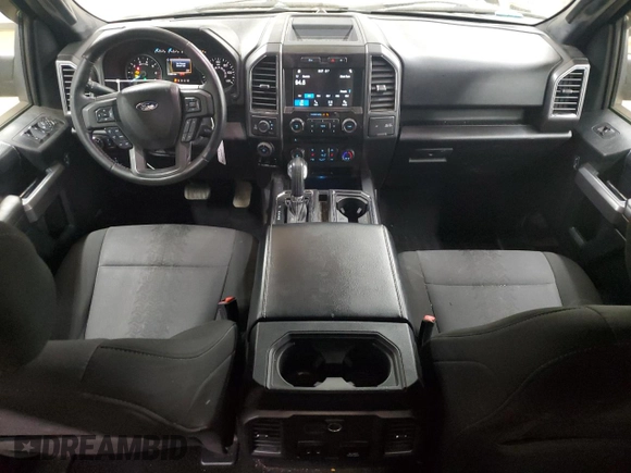2018 Ford F-150 XL with VIN 1FTEW1E53JFA62022, listed as a Copart auction lot 49797055 with 118,501 mi miles and Salvage Title. Bid and sale history available at carsss.com. Image 8.