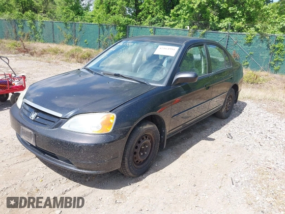 2002 Honda Civic LX with VIN 1HGES16502L076717, listed as a IAAI auction lot 42164991 with 161,690 mi miles and . Bid and sale history available at DreamBid. Image 2.