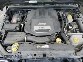 2015 Jeep Wrangler Unlimited Wrangler X with VIN 1C4BJWEG4FL754492, listed as a Copart auction lot 55305825 with 108,078 mi miles and Salvage title. Bid and sale history available at DreamBid. Image 12.
