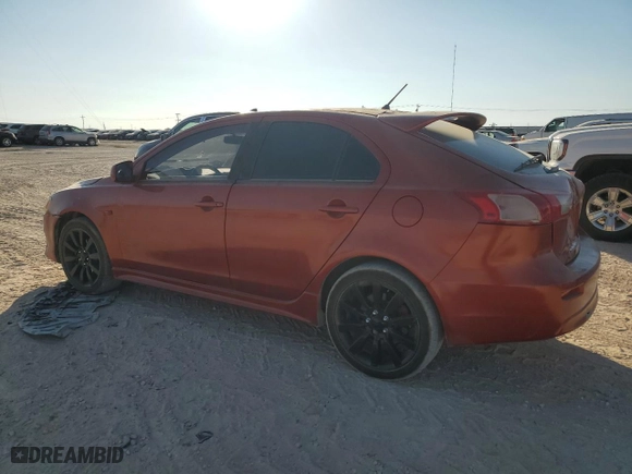 2010 Mitsubishi Lancer GTS with VIN JA32X8HW0AU010953, listed as a Copart auction lot 78044044 with 244,145 mi miles and Salvage Title. Bid and sale history available at carsss.com. Image 2.