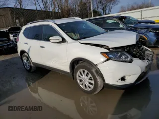 2016 Nissan Rogue S with VIN KNMAT2MV9GP623535, listed as a Copart auction lot 84879944 with 127,755 mi miles and Salvage Title. Bid and sale history available at carsss.com. Image 4.