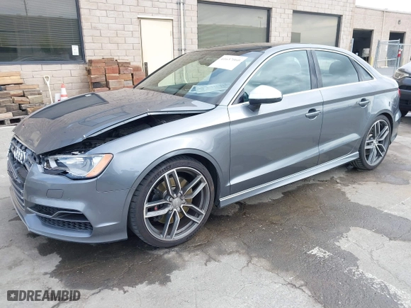 2016 Audi S3 Premium Plus with VIN WAUB1GFF4G1034468, listed as a IAAI auction lot 41637060 with 46,701 mi miles. Bid and sale history available at carsss.com. Image 18.