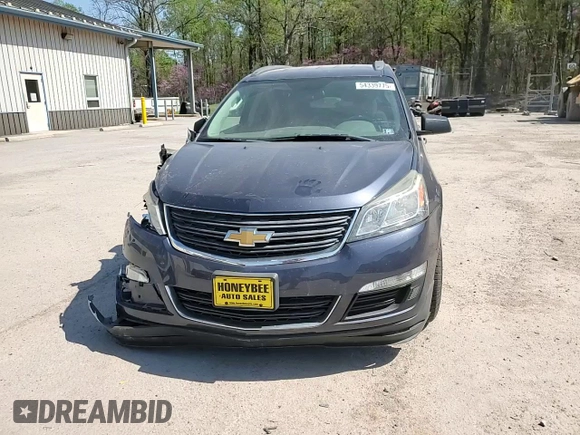 2013 Chevrolet Traverse LS with VIN 1GNKVFKD5DJ159147, listed as a Copart auction lot 54339775 with 139,489 mi miles and Salvage Title. Bid and sale history available at DreamBid. Image 14.