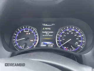 2015 Infiniti Q50 Premium with VIN JN1BV7AR1FM393866, listed as a IAAI auction lot 41807059 with 79,300 mi miles. Bid and sale history available at carsss.com. Image 7.
