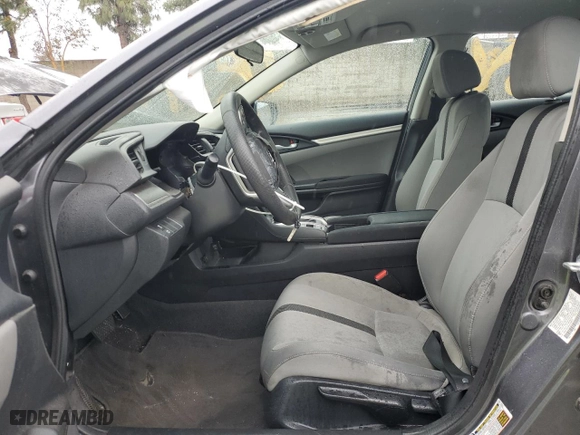 2018 Honda Civic Sedan LX with VIN 2HGFC2F59JH599477, listed as a Copart auction lot 49355915 with 0 mi miles and Salvage Title. Bid and sale history available at carsss.com. Image 7.
