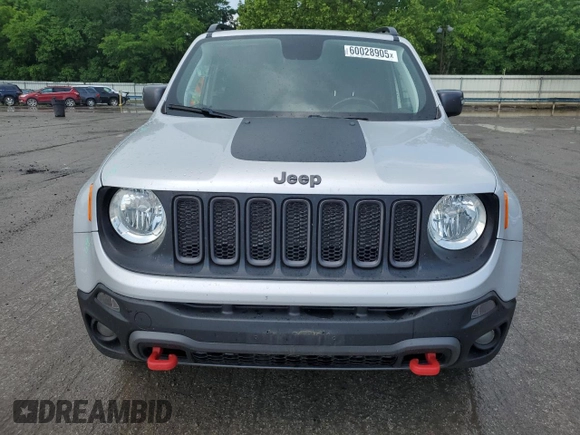 2018 Jeep Renegade Trailhawk с VIN ZACCJBCB7JPG93731, выставлен на аукционе Copart как лот 60028905 с пробегом 96 795 миль миль и Списание • Salvage title. История ставок и продаж доступна на DreamBid. Изображение 5.