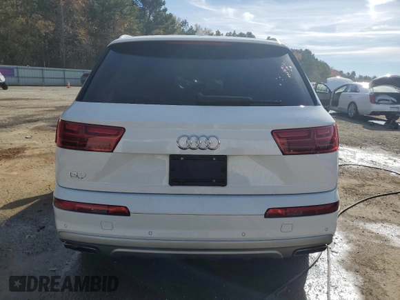 2019 Audi Q7 Premium Plus z VIN WA1LAAF74KD023923, wystawiony jako Copart lot #83977234 z przebiegiem 66 043 mil mil oraz Szkody całkowita. Historia ofert i sprzedaży dostępna na DreamBid. Obrazek 6.
