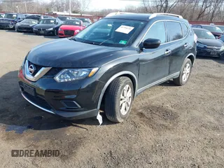 2016 Nissan Rogue SV with VIN KNMAT2MV4GP727768, listed as a IAAI auction lot 41794234 with 76,139 mi miles. Bid and sale history available at carsss.com. Image 6.