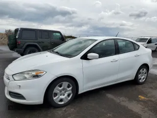 2015 Dodge Dart SE z VIN 1C3CDFAA0FD315740, wystawiony jako Copart lot #42019145 z przebiegiem 129 166 mil mil oraz Czysty tytuł • Clean title. Historia ofert i sprzedaży dostępna na DreamBid. Obrazek 1.
