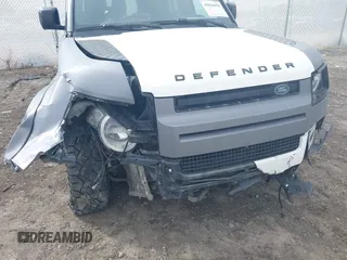 2022 Land Rover Defender S with VIN SALEJERX0N2075186, listed as a IAAI auction lot 41626458 with 79,500 mi miles and . Bid and sale history available at DreamBid. Image 6.