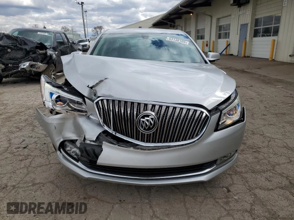 2014 Buick LaCrosse Leather with VIN 1G4GC5G39EF165516, listed as a Copart auction lot 53138105 with 56,715 mi miles and Clean title. Bid and sale history available at DreamBid. Image 5.