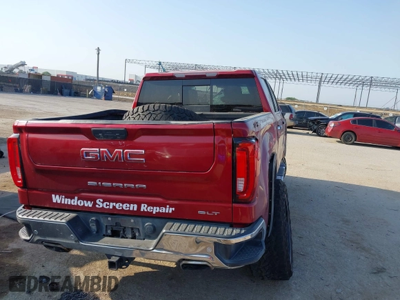 2019 GMC Sierra 1500 SLT z VIN 1GTU9DED2KZ210981, wystawiony jako IAAI lot #42315099 z przebiegiem Nie podano mil oraz . Historia ofert i sprzedaży dostępna na DreamBid. Obrazek 4.