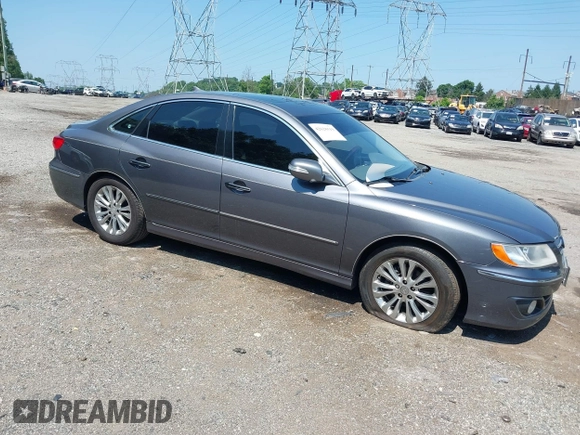 2011 Hyundai Azera Limited with VIN KMHFC4DF1BA552350, listed as a IAAI auction lot 42628519 with 295,296 mi miles and . Bid and sale history available at DreamBid. Image 1.