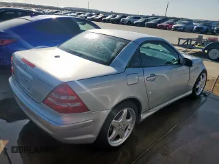 2003 Mercedes-Benz SLK 230 Kompressor with VIN WDBKK49F13F273062, listed as a Copart auction lot 46078325 with 63,789 mi miles and Salvage title. Bid and sale history available at DreamBid. Image 3.