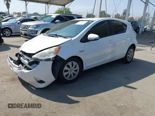 2013 Toyota Prius One with VIN JTDKDTB31D1032302, listed as a IAAI auction lot 42100473 with 155,632 mi miles. Bid and sale history available at carsss.com. Image 2.
