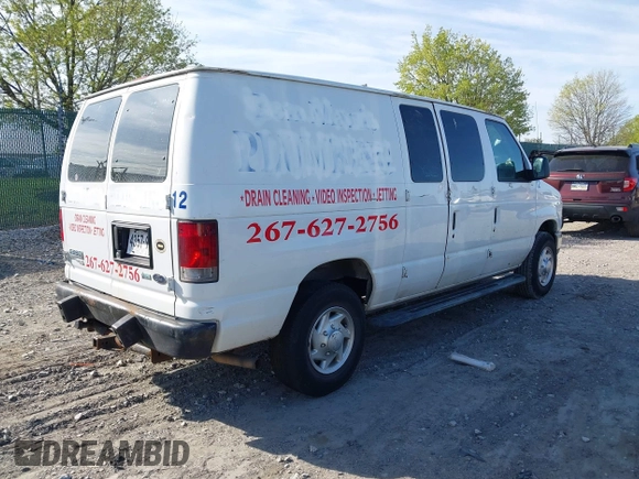 2012 Ford Econoline Cargo Recreational with VIN 1FTNE2EW6CDA22484, listed as a IAAI auction lot 42100595 with Not provided miles and . Bid and sale history available at DreamBid. Image 4.