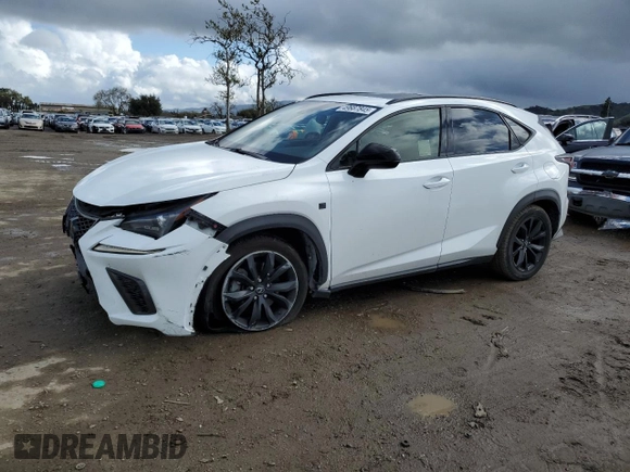 2019 Lexus NX with VIN JTJYARBZ6K2123676, listed as a Copart auction lot 49687845 with 71,143 mi miles and Salvage Title. Bid and sale history available at carsss.com. Image 1.