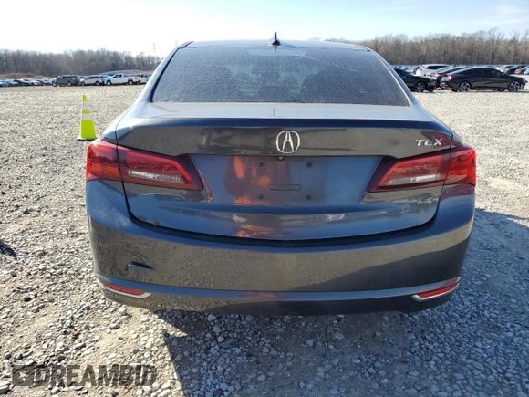 2016 Acura TLX with VIN 19UUB1F33GA015164, listed as a Copart auction lot 43807375 with 195,648 mi miles and Salvage Title. Bid and sale history available at carsss.com. Image 6.
