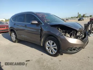 2012 Honda CR-V EX-L with VIN 5J6RM3H79CL031646, listed as a Copart auction lot 50932825 with 123,185 mi miles and Salvage Title. Bid and sale history available at carsss.com. Image 4.