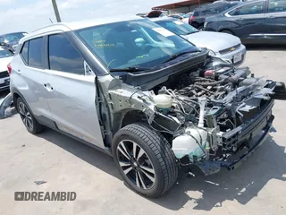 2018 Nissan Kicks SV with VIN 3N1CP5CU6JL506007, listed as a IAAI auction lot 42375391 with 85,464 mi miles and . Bid and sale history available at DreamBid. Image 1.