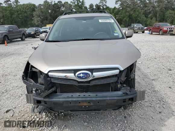 2015 Subaru Forester Touring with VIN JF2SJAUC6FH827254, listed as a Copart auction lot 53265125 with 110,741 mi miles and Salvage title. Bid and sale history available at DreamBid. Image 5.